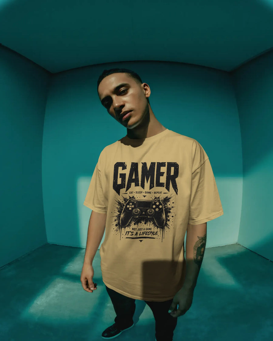 Gamer Lifestyle Unisex Oversized T-Shirt
