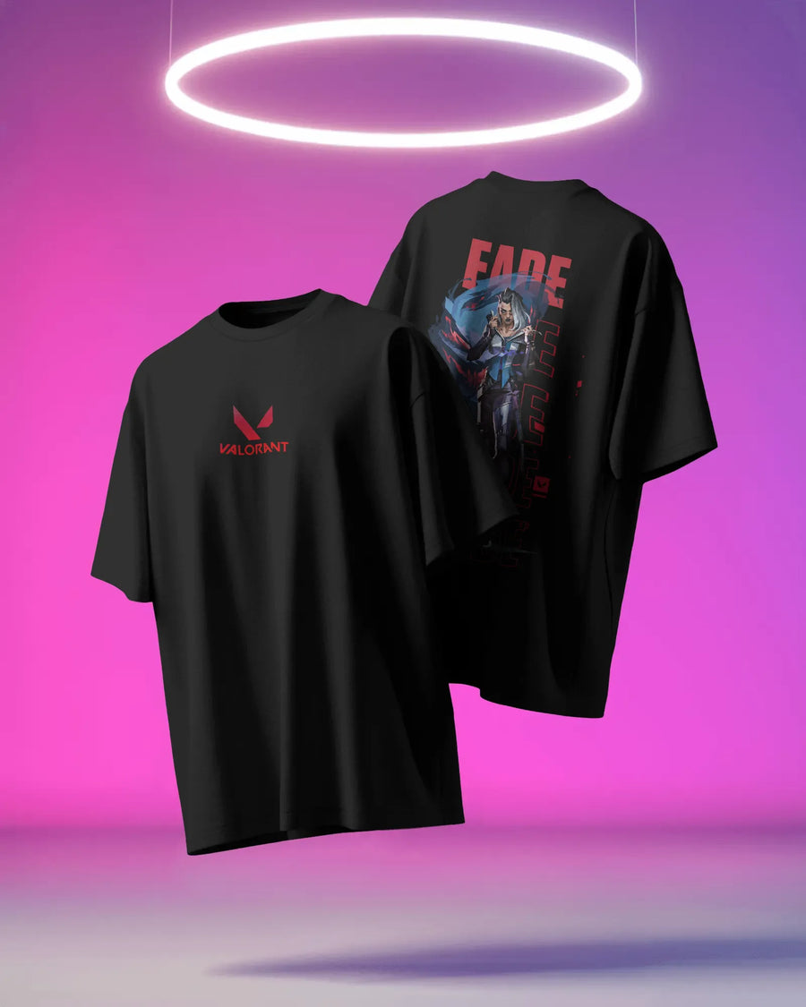 Fade Oversized T-Shirt Valorant