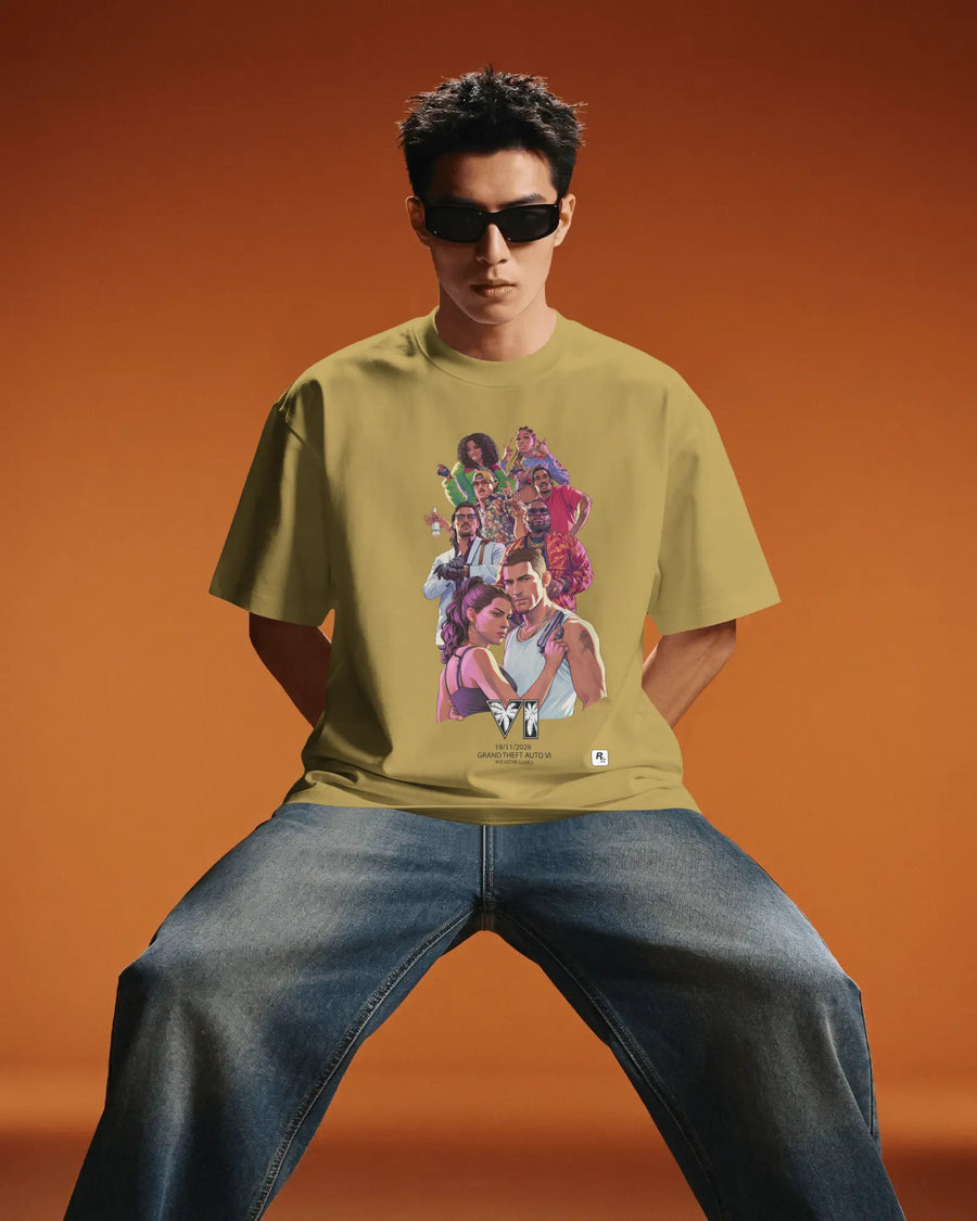 GTA VI Unisex Oversized T-Shirt