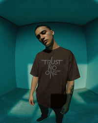 Trust No One Oversized Unisex T-Shirt